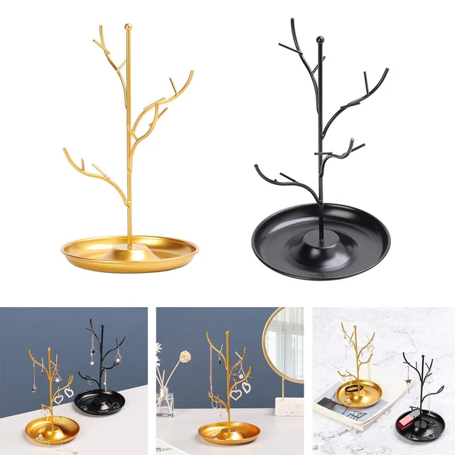 Bijoux Arbre Collier Boucles D'oreilles Titulaire Moderne Mignon Bijoux Rack