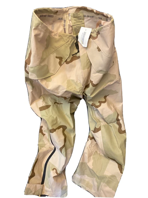USGI DCU Desert Camo  Extended Cold Weather Trousers GORTEX  Small Regular NWT