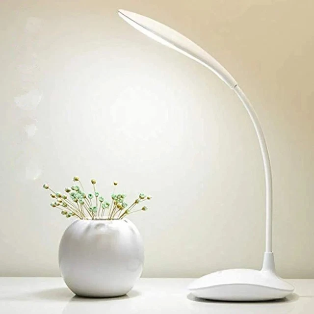 Lampada da Scrivania a LED Touch Sensitive,Lampada da Tavolo Ricaricabile a LED