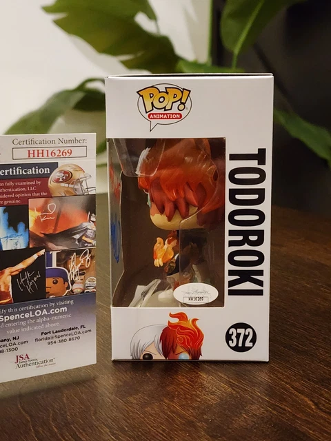 My Hero Academia Shoto Todoroki 372 Funko Pop Signed JSA w/ Protector 4
