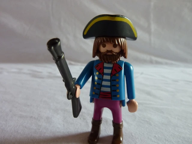Playmobil Pirate N°3 - Bateau Flibustier Avec Personnages - Univers Mer Et Océan - Occasion Bon état