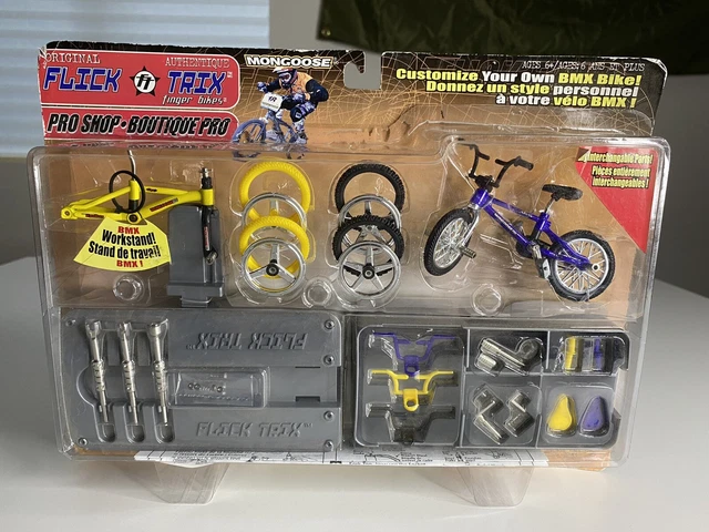 ORIGINAL FLICK TRIX Mongoose Bmx finger bike Pro Shop 2000