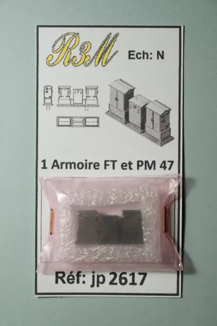 trains 1/160 R3M  1 armoire FT et PM 47