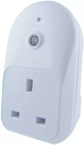Temporizador de seguridad para el hogar Uni-Com enchufe de tiempo lámparas blancas dispositivo de ahorro de energía