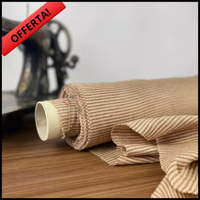 tessuti e stoffe per abbigliamento, lino tessuto, scampoli tessuto