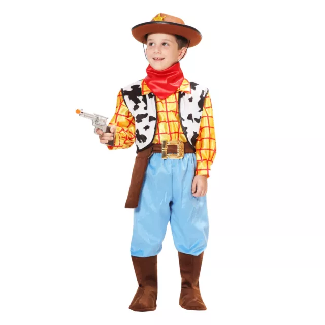 Costume Cow Boy / Pocahontas Vestito Carnevale Pegasus Bambino/a