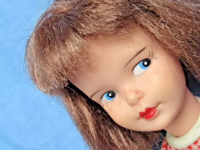 Pedigree Sindy Patch doll rare coffee coloured hair - MIE