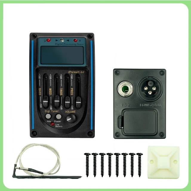 ASSORTED 4BAND EQUALIZER Folk Guitar Preamp Piezo Classic EQ