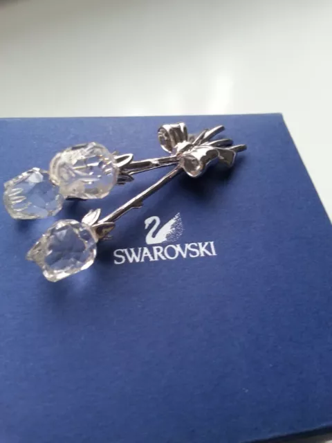 Swarovski Crystal Memories Rhodium Rosenstrauß