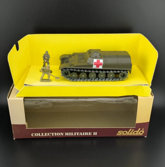 Char Solido 230 AMX 13 - Miniature 1:50 Militaire - Boîte D'origine TBE