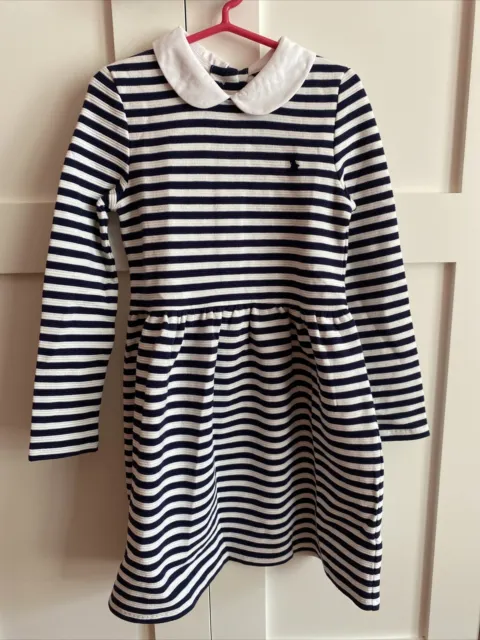 POLO Ralph Lauren Autumn French Navy Stripe dress Girls Age 5 BNWT RRP €75
