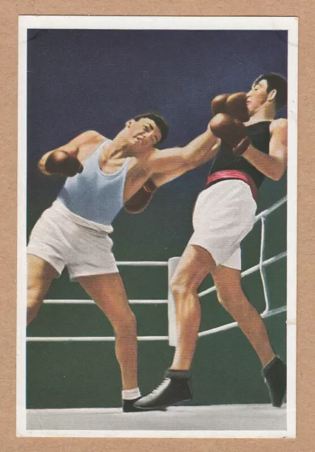 Muhlen Franck Olympia 1936 Serie 26 #1 Herbert Runge, Germany, boxing