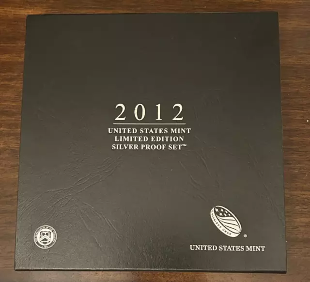 2012 United States Mint Limited Edition Silver 8-coin proof set NO RESERVE