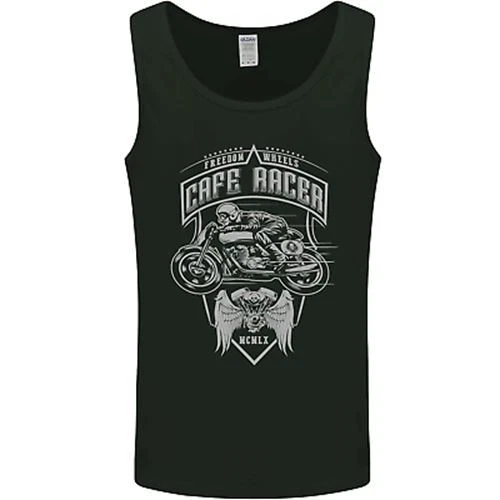 Gilet da uomo moto Freedom Wheels Cafe Racer biker