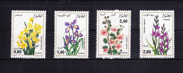 Algerien 924-927 postfrisch Blumen Natur, MNH #RB846