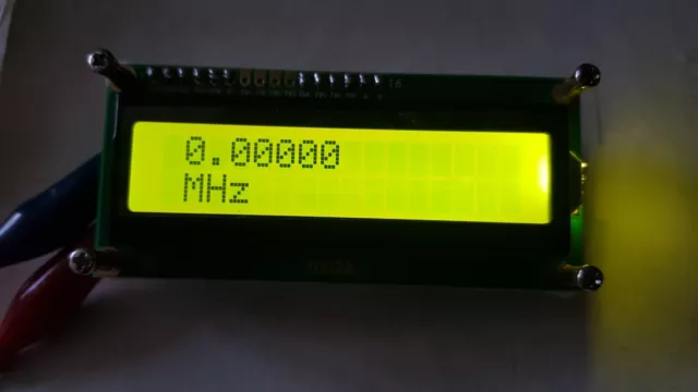 Frequency Counter /S-meter