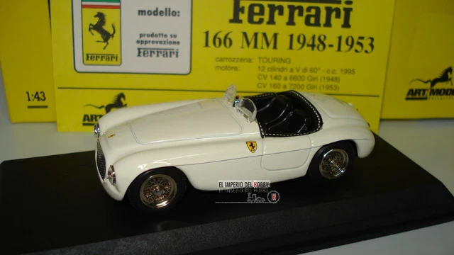 ART EL FERRARISTORY 1/43 Made in Italy ART003 Ferrari 166 MM Coupe STRADALE EUR 328,10 - FR