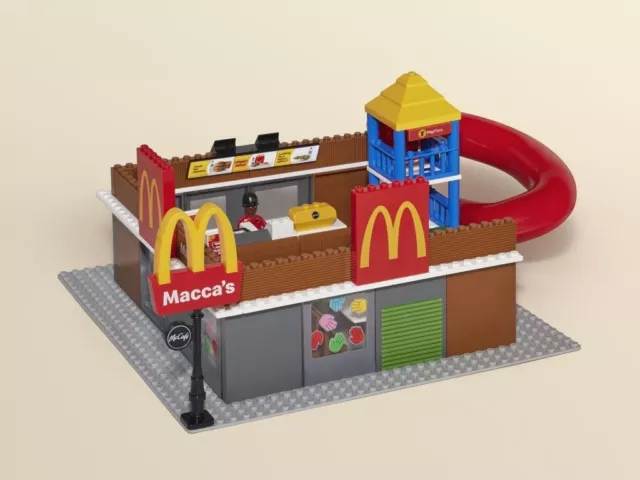 MACCAS MAKERS BRICK Building Set McDonalds Limited Edition