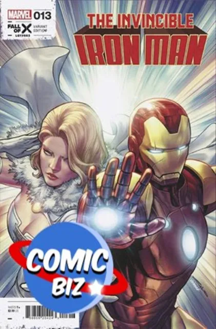 Invincible Iron Man #13 (2023) 1St Printing *Scarce 1:25 Variant Cover*