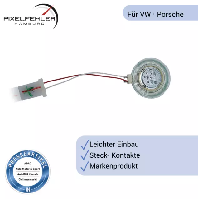 Lichtwarnsummer VW Touareg 7P Tacho Kombiinstrument Digisound-F-BMS-3432LF