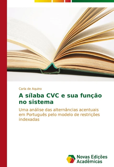 CARLA DE AQUINO | A sílaba CVC e sua função no sistema | Taschenbuch ...