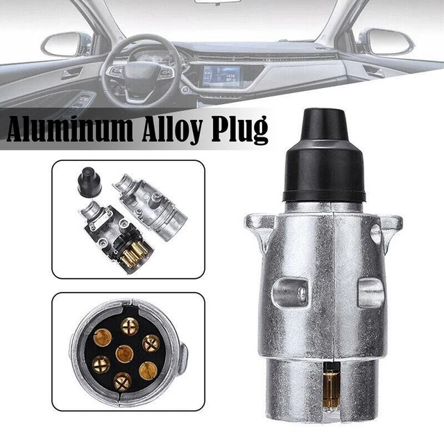 Spina Wiring-12V 7 Perno Elettrico Rimorchio Connettore Presa Adattatore