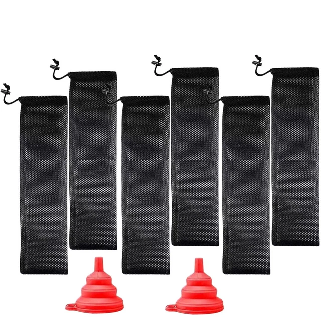 Bolsa Colgante Alimentador para Pájaros Saco Instantáneo Alimentador Semillas para Pájaros Calcetín 6 Piezas