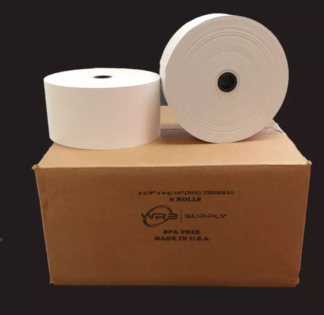 Nautilus - Hyosung NH-1500 Series 3 1/8" x 815' Heavy Thermal Paper (8 Rolls)