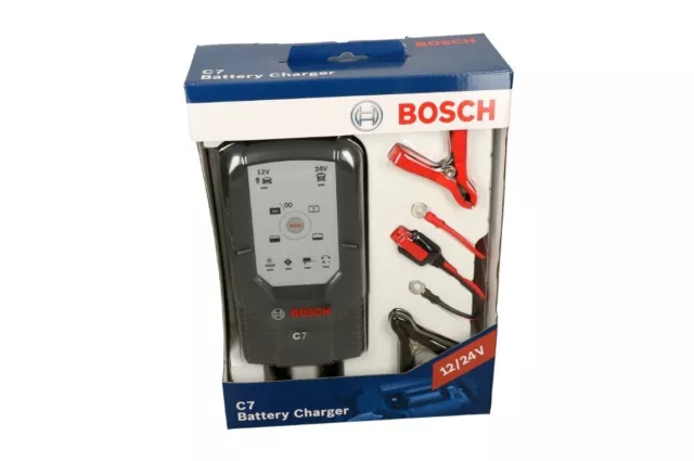 Chargeur de batterie Bosch C7, booster de batterie SOS Booster