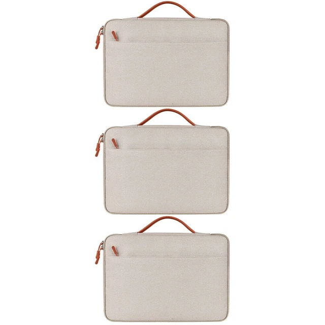 3 stücke Laptop Beutel Notebook Computer Handtasche Glatte Reißverschluss