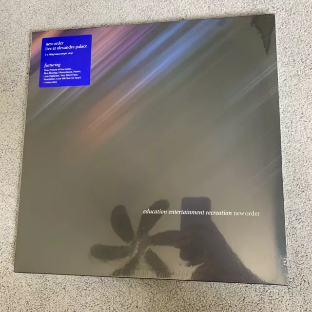 Education Entertainment Recreation by New Order (Record, 2021) New Sealed