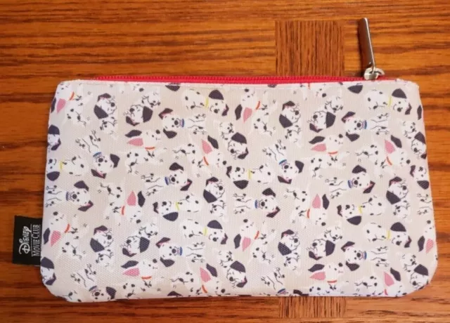 Disney Movie Club Exclusive 101 Dalmatians Pouch Pencil Case Cosmetic Bag NEW!!! 2