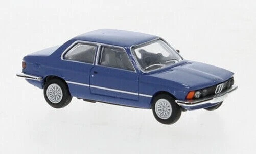 Brekina 24304 - 1/87 BMW 323i, Bleu, 1975 - Neuf