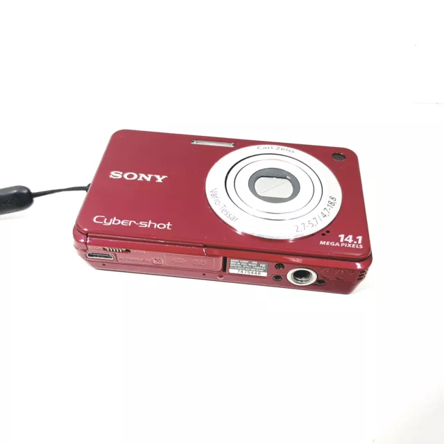 Camara Sony Cyber-Shot DSC-W560 14.1 MP Roja (PO179038)