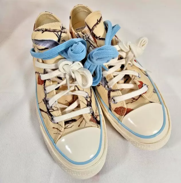 New Converse x GOLF WANG Chuck 70 “Owl” A01798C Egret/Corydalis Blue M 7 W 9