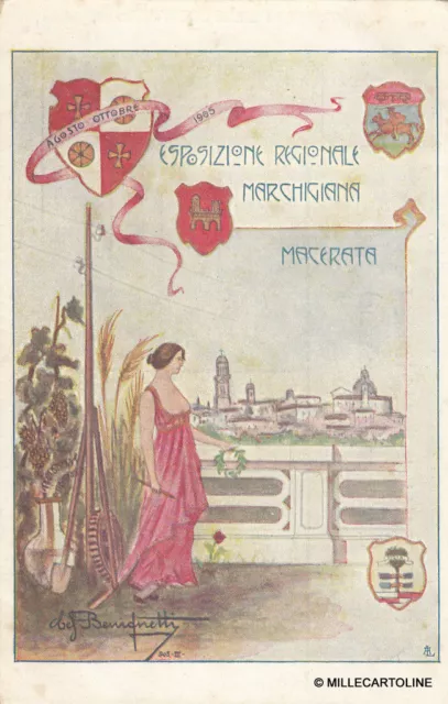 * MACERATA - Esposizione Regionale Marchigiana 1905 Benignetti