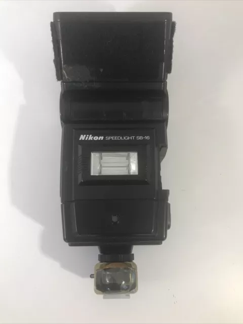 Nikon SPEEDLIGHT SB-16 / With Micro-Slave Used & Guaranteed (See Description)