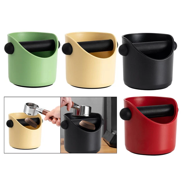 Espresso Dump Bin Practical Coffee Utensils Trash Can for Cafe, Restaurant,