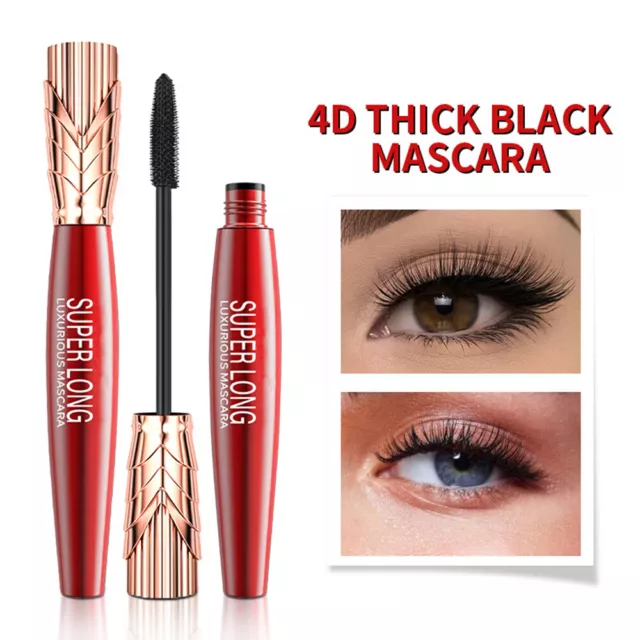 Super Long Mascara 4D Waterproof Sweat Proof Mascara Long Lasting Lash Extension