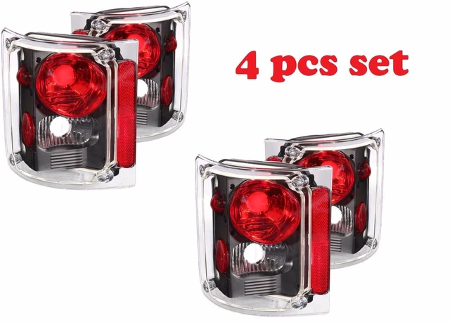 Monaco Monarch 2000 2001 2002 2003 Black Taillights Tail Lights Lamps Rv Pair