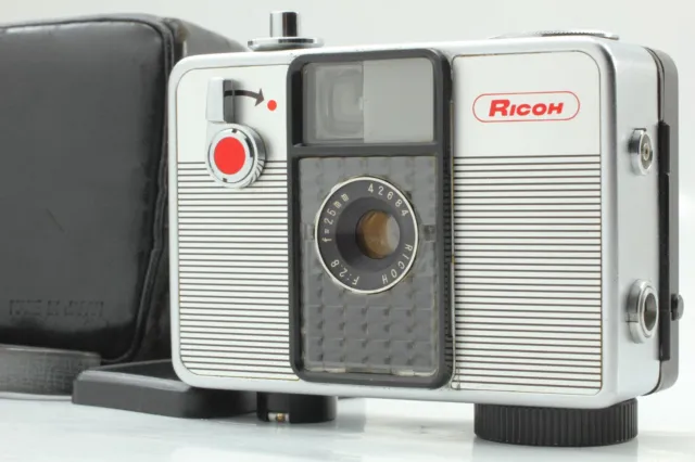 [ Near MINT w/ Case ] Ricoh Auto Half Frame S Film 35mm Camera From Japan