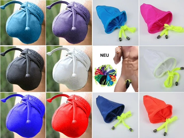 MCT SATIN PENISHLLE Penisbeutel + Hoden Slip Briefs in 12 FARBEN in S bis  ..XXL EUR 11,22 - PicClick DE