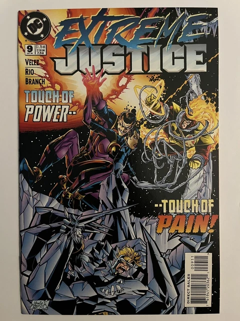 Extreme Justice #9 1St Appearance Of The Wonder Twins In Dcu Dc Nm 1995