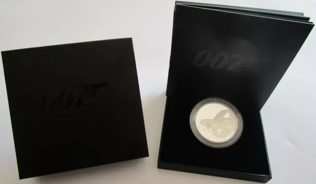 Großbritannien 2 Pounds 2020 James Bond 007: Bond, James Bond 1 Oz Silber PP