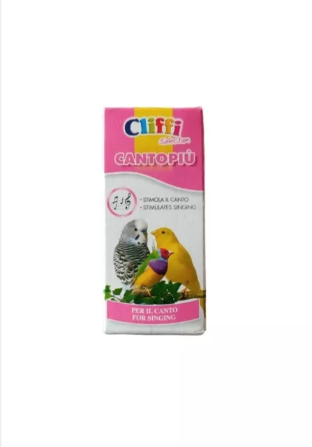 Cliffi Cantopiù 25gr Vitamine Per Il Canto per volatili di ogni genere vitamina