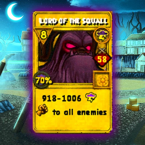 Wizard101: Lord of the Squal Treasure cards x100 | Used for Raids