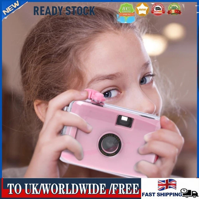 Kids Camera Non-disposable Waterproof Shockproof Film LOMO Camera Toys (B)