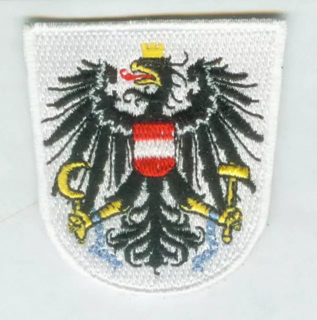 Österreich Wappen Aufbügler ,Aufnäher,Coat of Arms Patch ,Austria