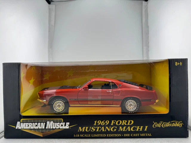 ROAD SIGNATURE 1968 Ford Mustang Shelby GT-500KR 428 vert 1:18 moulé