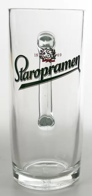 Staropramen Bier Glas Seidel Tschechien Bierkrug 0,5l Biergarten Gläser 3609